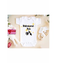 Babasının Kızı Tasarımlı Bebek Body Zıbın