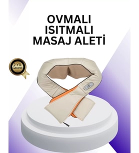 Ovmalı Isıtmalı Boyun Omuz Bel Masaj Aleti Kas Ve Eklem Ağrılarına Etkili