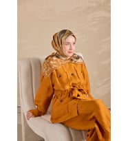 Silk Home Twill İpek Desenli Eşarp 11526