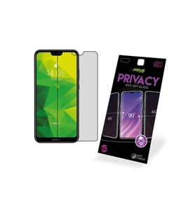 Huawei P20 Lite Hayalet Ekran Privacy Görünmez Gizli Tam Kaplayan Kırılmaz Cam
