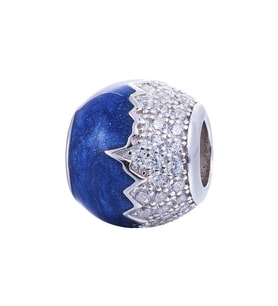 Nur Silver Mavi Gümüş Charm NUR-BL12402