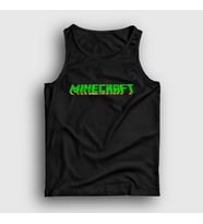 Presmono Unisex Siyah Logo Minecraft Atlet 29358tt