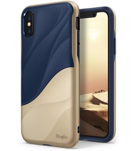 Ringke Wave iPhone X ile Uyumlu KIlıf Marina Gold