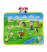 Mey İthalat® Oyuncak Eğitici Çiftlik Halısı