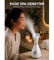 Nano İyonik Buhar Cihazı Tek Tuşla Kullanım Yüz Bakım Makinesi