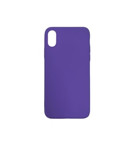 Apple iPhone XR İnce Mat Silikon Kılıf Mor