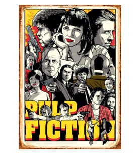 Ahşap MDF Poster (27x18cm)