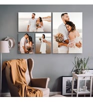 Premium Kişiye Özel 3 Adet Metal Poster Tablo Full Hd Kalite Baskı 20x30 cm