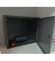 Dvr Pano/Box Nvr Cctv Rack Kabinet Ve Monitör Koruma Kutusu 1U 19 '' W 50 H 40 D 10 Antrasit