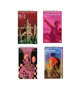 Biz + Kadınlar Ülkesi + Wilhelm Storitz’in Sırrı + Gradiva – Bir Pompei Düşü- 4 Kitap Set