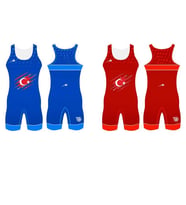 Merooj Kamuflaj Bayrak Temalı Güreş Mayosu Erkek