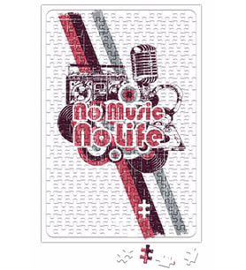 No Music No life Puzzle 240 Parça Yapboz