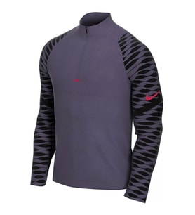 Nike M Nk Df Strke21 Dril Top Erkek Mor Futbol Uzun Kollu (Antrasit)