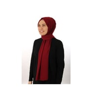 Bordo Armine Trend Cazz Şal