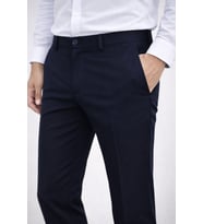 Caserta Regular Fit Erkek Armürlü Keten Pantolon - 7635