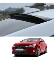 Drs Tuning Hyundai Elantra Uyumlu 2021+ Cam Üstü Spoiler - Piano Black (Parlak Siyah)