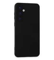 Mey İthalat® Samsung Galaxy S23 FE Kılıf Nano içi Kadife Silikon - Siyah