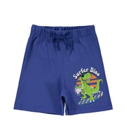Civil Boys Surfer Dino 2-5 Yaş Şort - Mavi (SAKS MAVI)