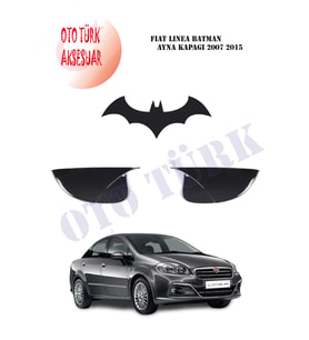 Fiat Linea Batman Ayna Kapağı 2007 2015 (Siyah)