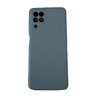 Galaxy A22 ile Uyumlu Cappy Silikon Kılıf Lacivert