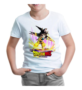 Dragon Ball Daima Yıldız Beyaz Çocuk Tshirt