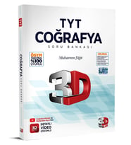 3D YAYINLARI TYT 3D Coğrafya Soru Bankası