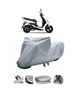 Yuki YB50QT-3 Casper  Gri Motosiklet Brandası ARKA ÇANTA UYUMLU DEĞİLDİR
