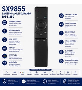 Samsung SX9855 RM-L1350 Kumanda