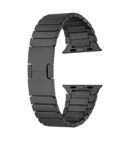 Apple Watch 38mm Uyumlu Kordon Paslanmaz Çelik Luxury Zore KRD-82 Kayış