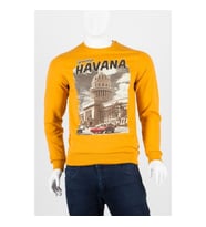 Havana Unisex Pamuklu Slim Fit Sweatshirt Medium (Karışık)