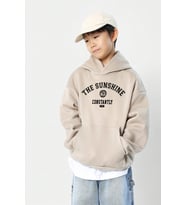 The Sunshine Baskılı Erkek - Kız Çocuk Rahat Kalıp Sweatshirt (Bej)