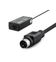 24V 2.5A 60W Yazar Kasa Ve Pos Cihazı Adaptörü - 3 Pin - Siyah HD8842