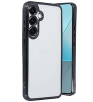 Pilelistore   Samsung Galaxy S25 Plus Kılıf  Lensli Silikon - Siyah