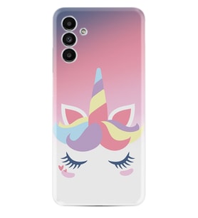 Samsung A23 A31 A32 A50 A51 A52 A53 A70 Kılıf Desenli Silikon Sweety Unicorn 1737