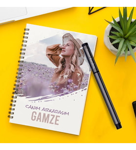 Kız Arkadaşa Hediye Defter ve Kalem