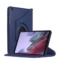 Microsonic Samsung Galaxy Tab A7 Lite T225 Kılıf 360 Rotating Stand Deri Lacivert