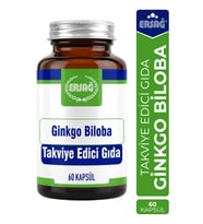 ERSAĞ Ginkgo Biloba Takviye Edici Gıda 60 Kapsül
