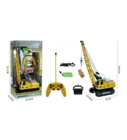 ToyCraft MegaVinç 12 Kanal Şarjlı Uzaktan Kumandalı İnşaat Vinci – 50 CM Dev Boy