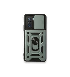 Çınarcık Dev Xiaomi Mi 11i Kılıf Pars Lens Yüzüklü Silikon - Gold