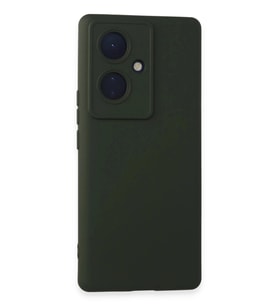 Durukar® Vivo V29 Lite Kılıf Nano içi Kadife Silikon - Koyu Yeşil