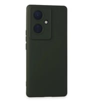 Durukar® Vivo V29 Lite Kılıf Nano içi Kadife Silikon - Koyu Yeşil