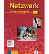 Netzwerk A1.2 Kursbuch und Arbeitsbuch