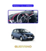 RENAULT Clio 2 AIRBAGLITORPİDO KORUMA HALISI MAVİ KENAR