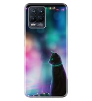 8 8 Pro Kılıf Silikon Desen Özel Seri Window Cat 1787