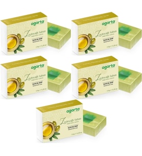 Agarta El Yapımı Doğal Sabun 150GR Zeytinyağlı (5 Li Set)