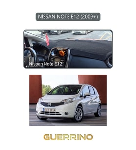NİSSAN NOTE E12 2009+TORPİDO KORUMA HALISI GRİ KENAR