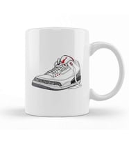 Air Jordan 11 Concord Surprisingly Fans Art Kupa Bardak Porselen