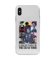 Iphone X ve XS Uyumlu Carlos Sainz Tasarımlı Şeffaf Telefon Kılıfı