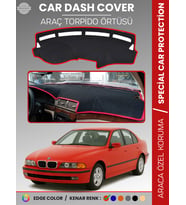 Bmw E39 (2006-2010) Torpido Örtüsü Ön Göğüs Koruma Torpido Koruma Araca Özel Kaymaz Kolay Montaj