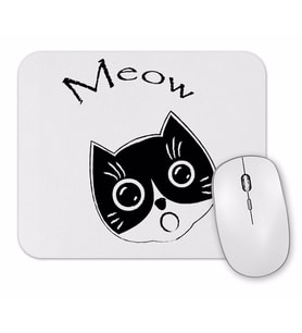 Cat Meow Kedi Mouse Pad